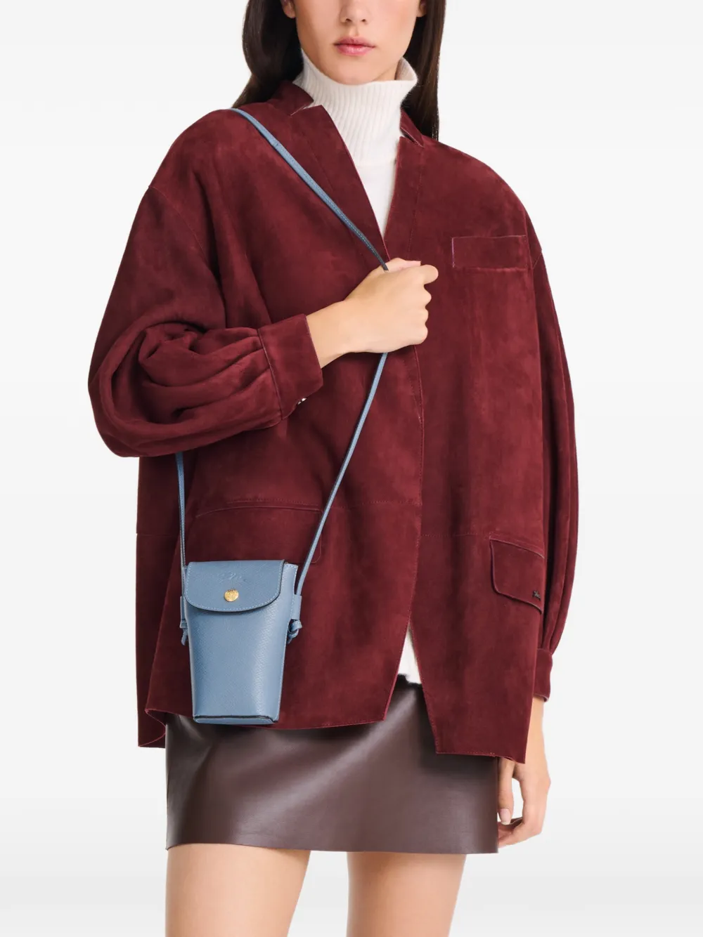  Longchamp épure Phone Case - Blue 