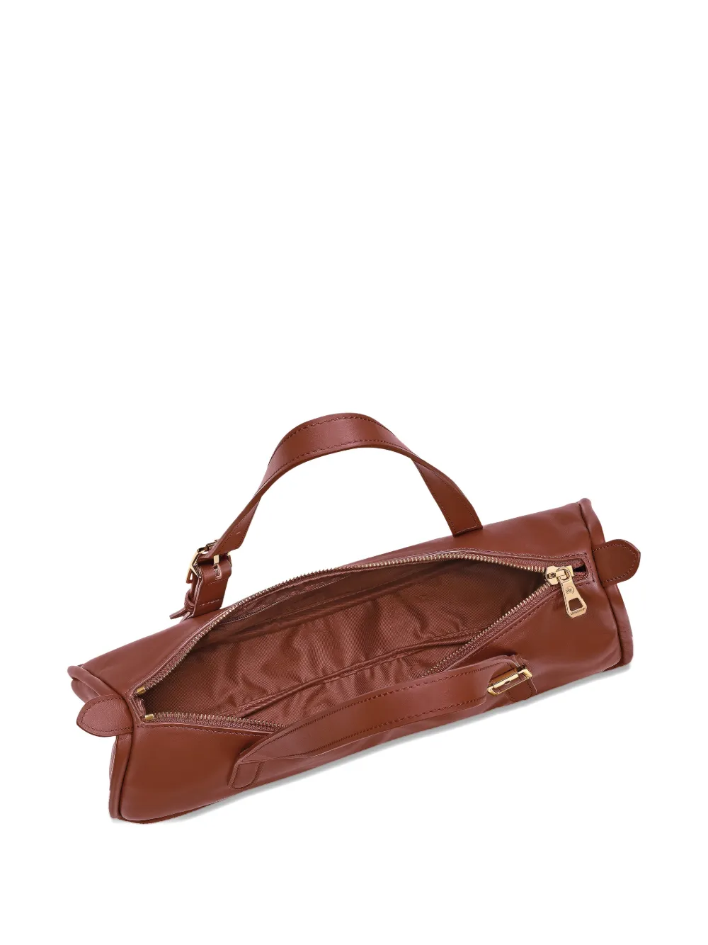 Longchamp Looong L schoudertas Bruin