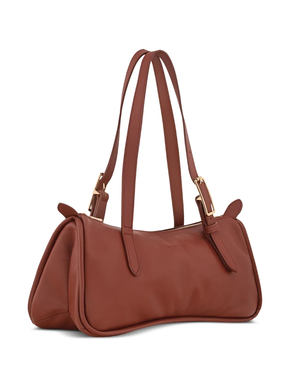Longchamp Looong L schoudertas Bruin