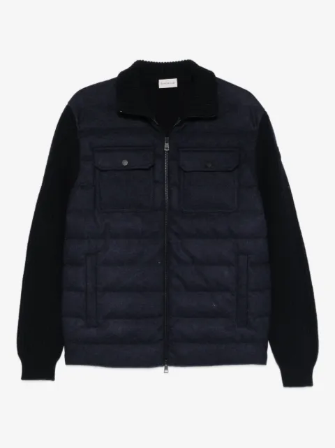 Moncler tröja med ficka och dragkedja
