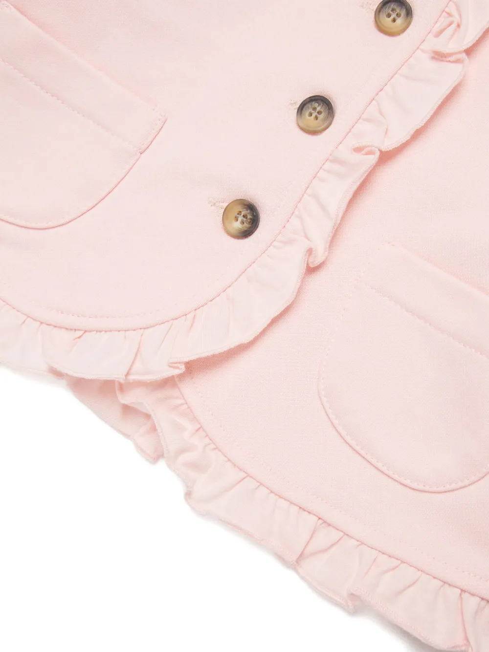 Marni Kids Jack met ruches en logodetail Roze