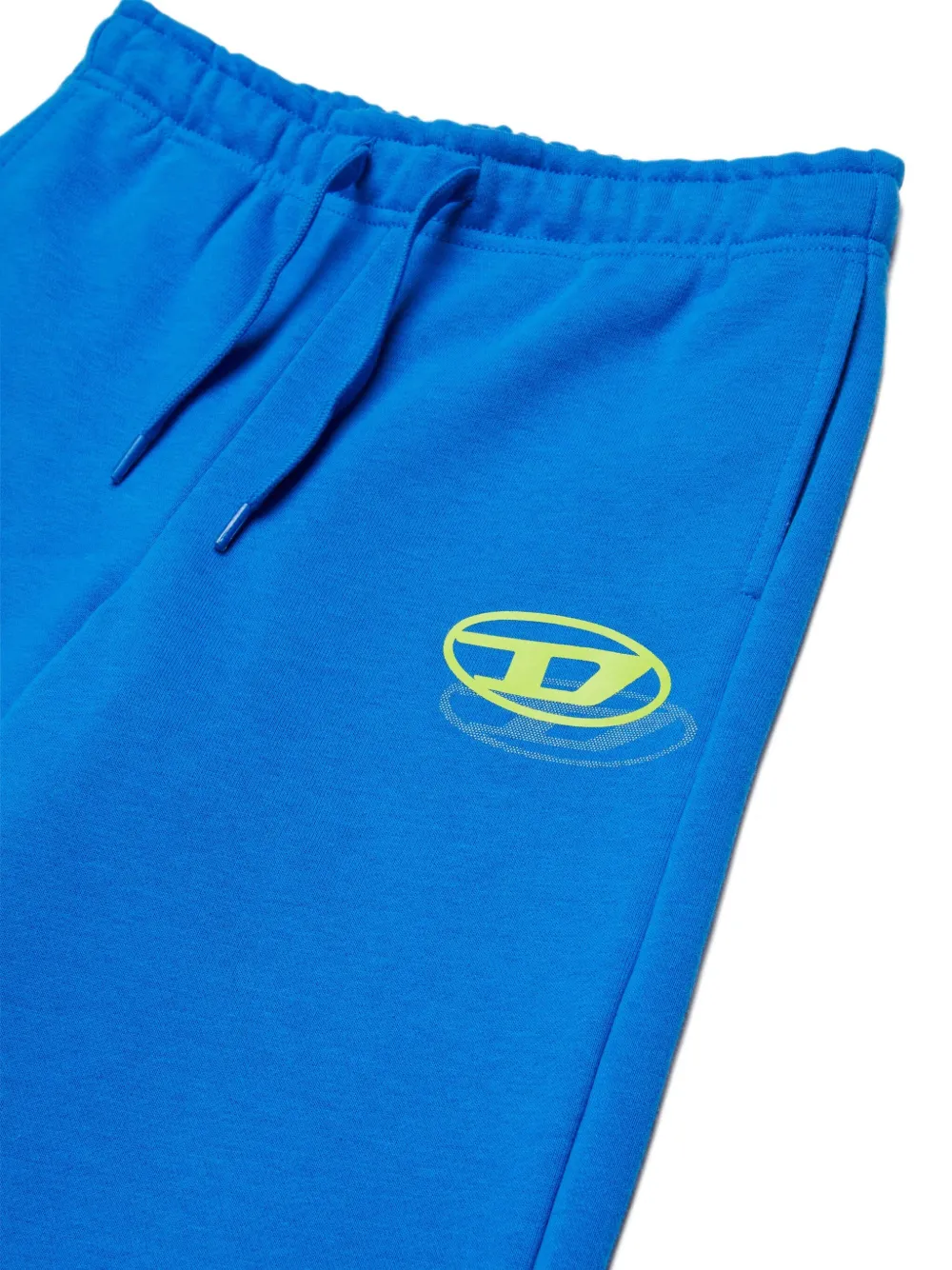 Diesel Psvale Logo-detail Shorts In Blue