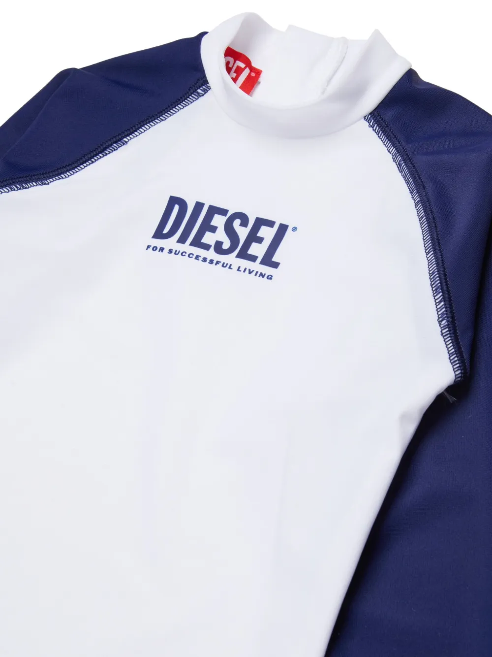 Diesel Kids Mtrib T-shirt met lange mouwen Wit