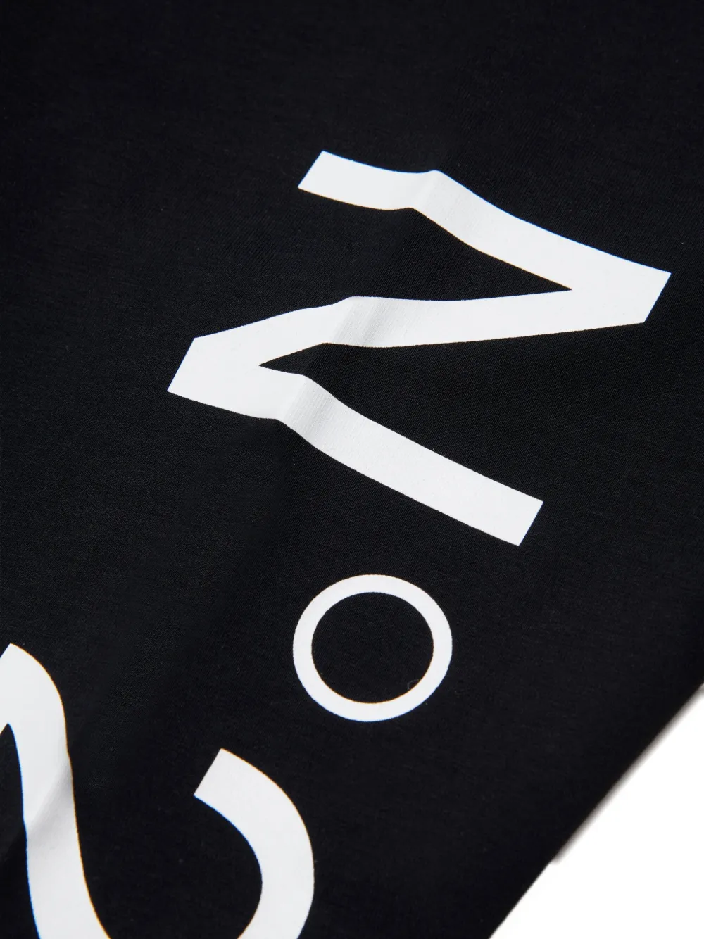  Nº21 Kids Logo-detail Shorts - Black 