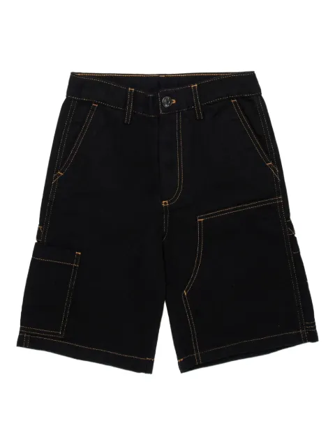 Nº21 Kids contrast-stitching shorts