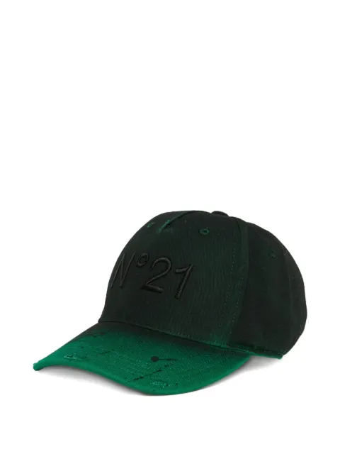 Nº21 Kids gorra de béisbol con detalle del logo