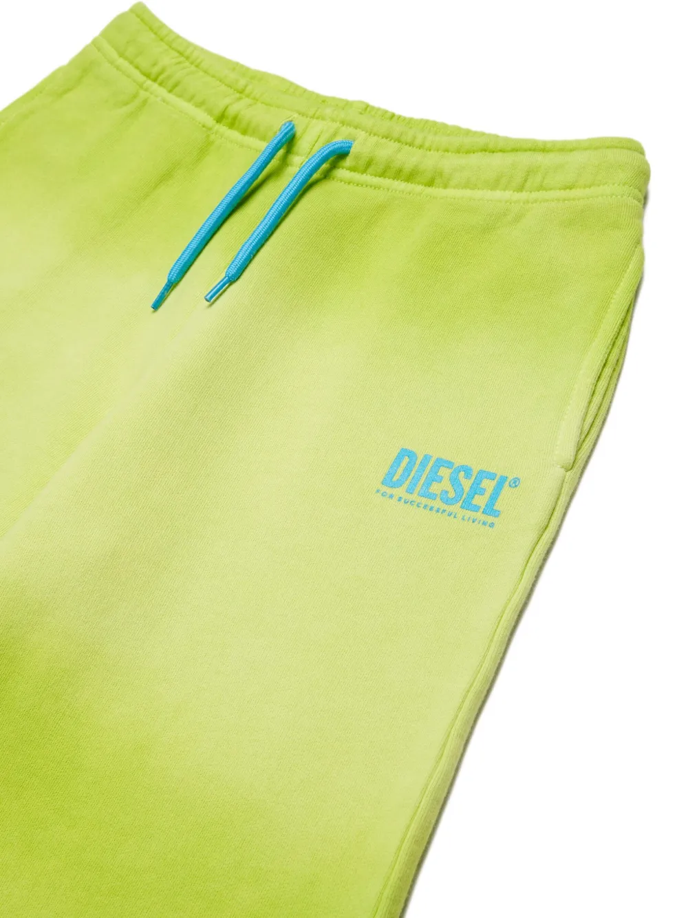 Diesel Kids Pshade shorts met logodetail Groen