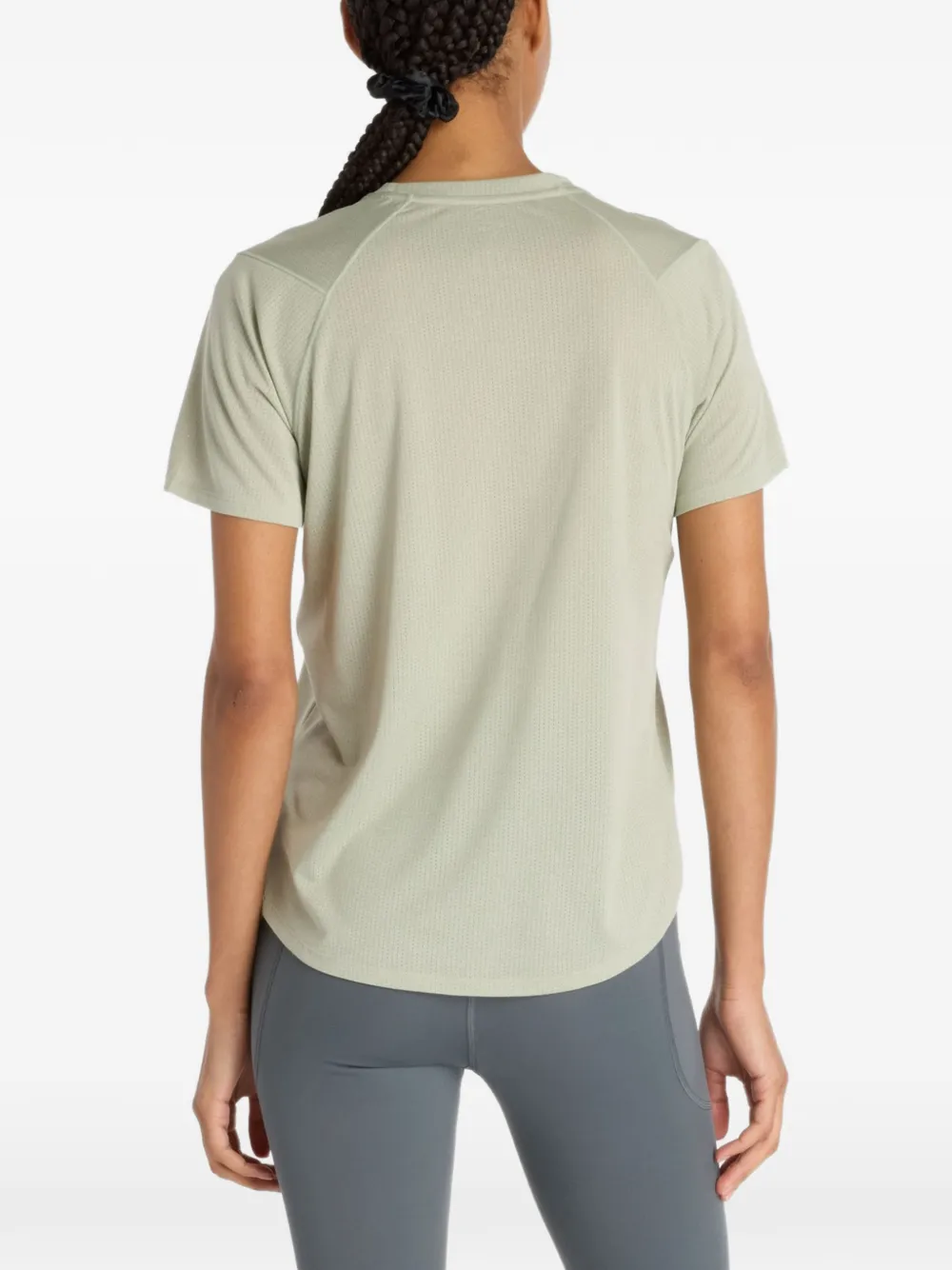 New Balance T-shirt met logoprint Groen