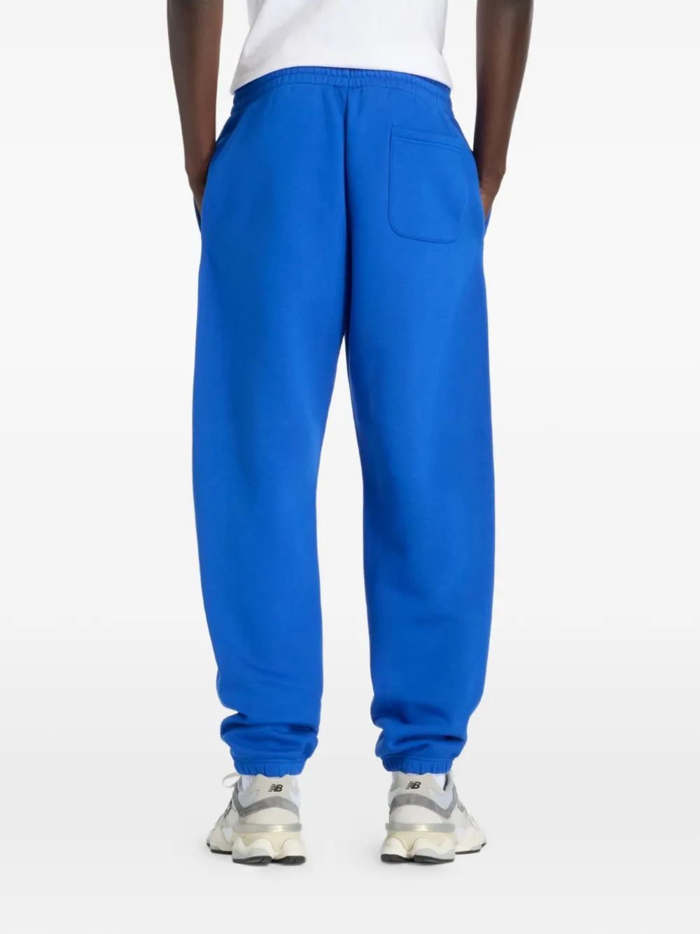 New Balance Joggingbroek met geborduurd logo Blauw
