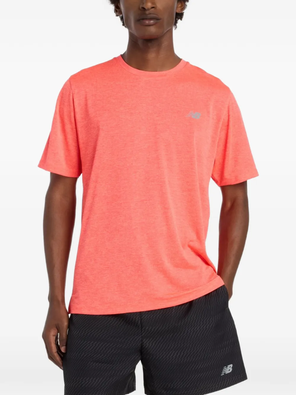 New Balance T-shirt con logo - Arancione