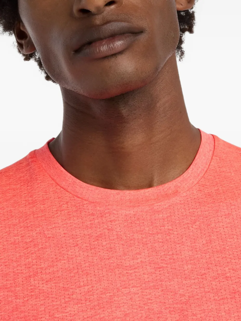 New Balance T-shirt met logodetail Oranje