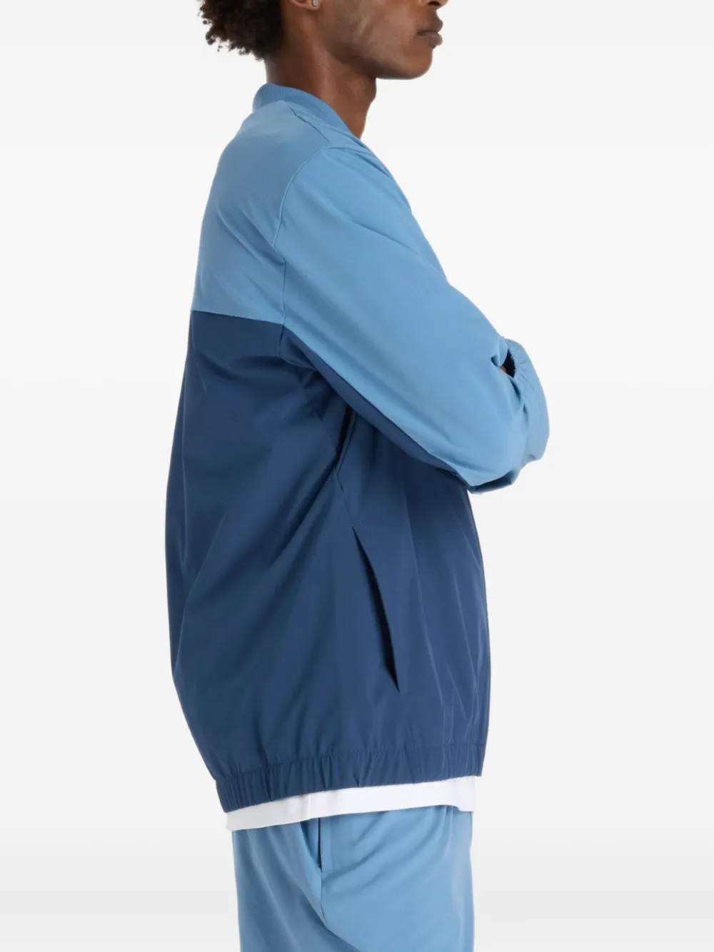  New Balance Jersey Bomber Jacket - Blue 