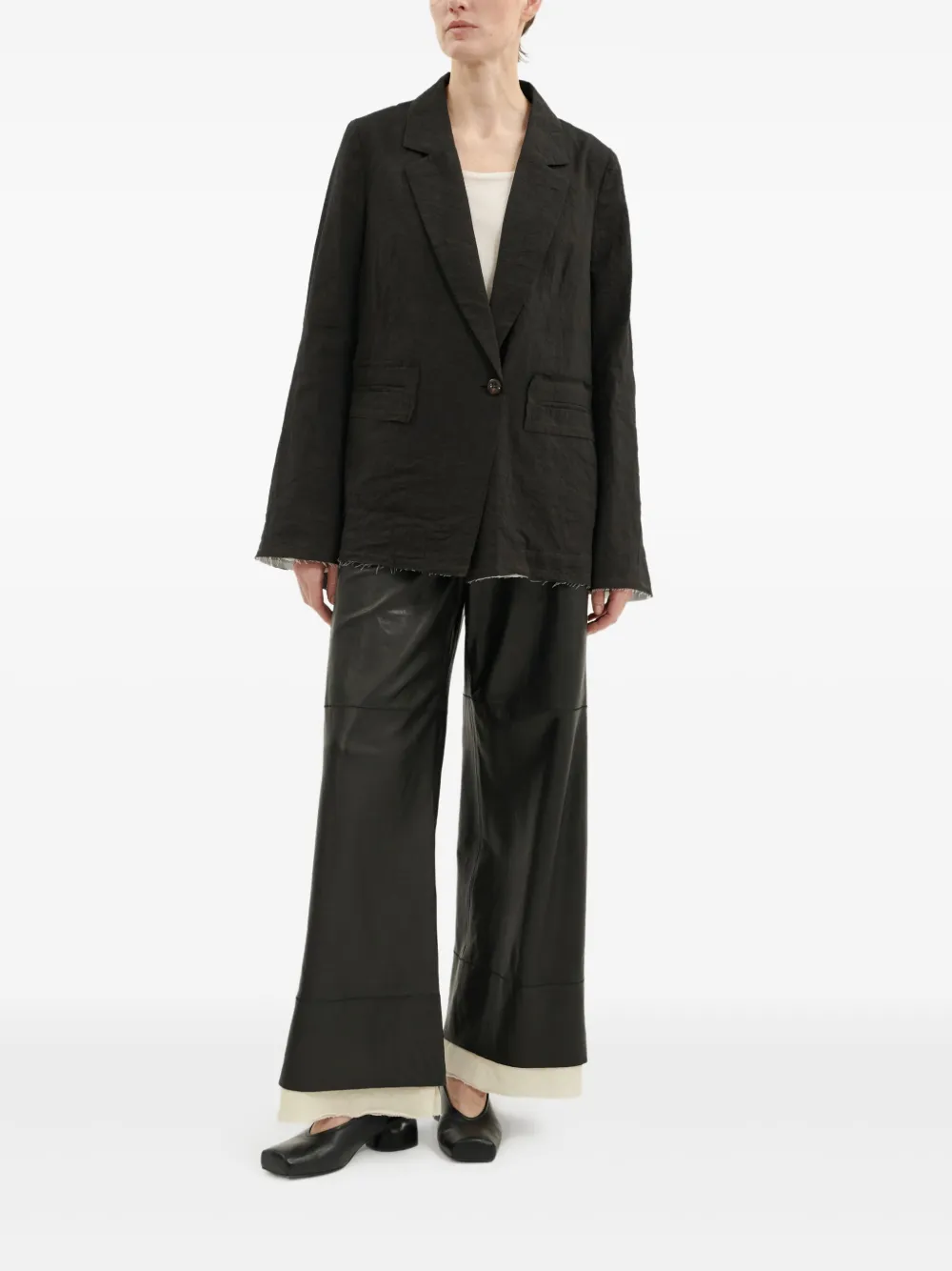 Annette Görtz  Gita frayed jacket | Blazers | Image 2