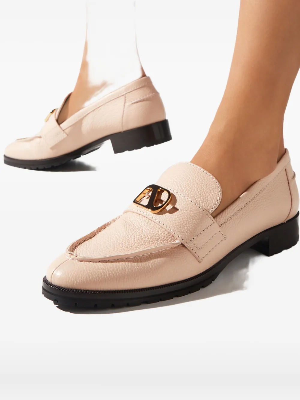 Maison Skorpios Brooklyn loafers Roze