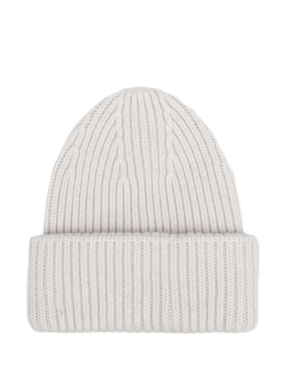 Yves Salomon Enfant Ribbed-knit Beanie Hat In Neutral