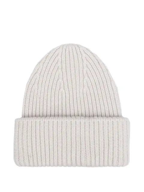 Yves Salomon Enfant ribbed-knit beanie hat
