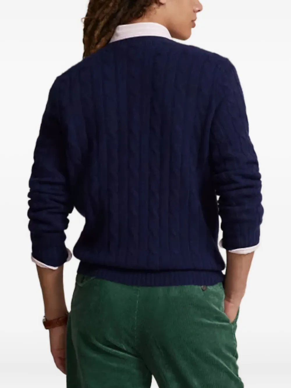 Polo Ralph Lauren Crew-neck Sweater In Blue