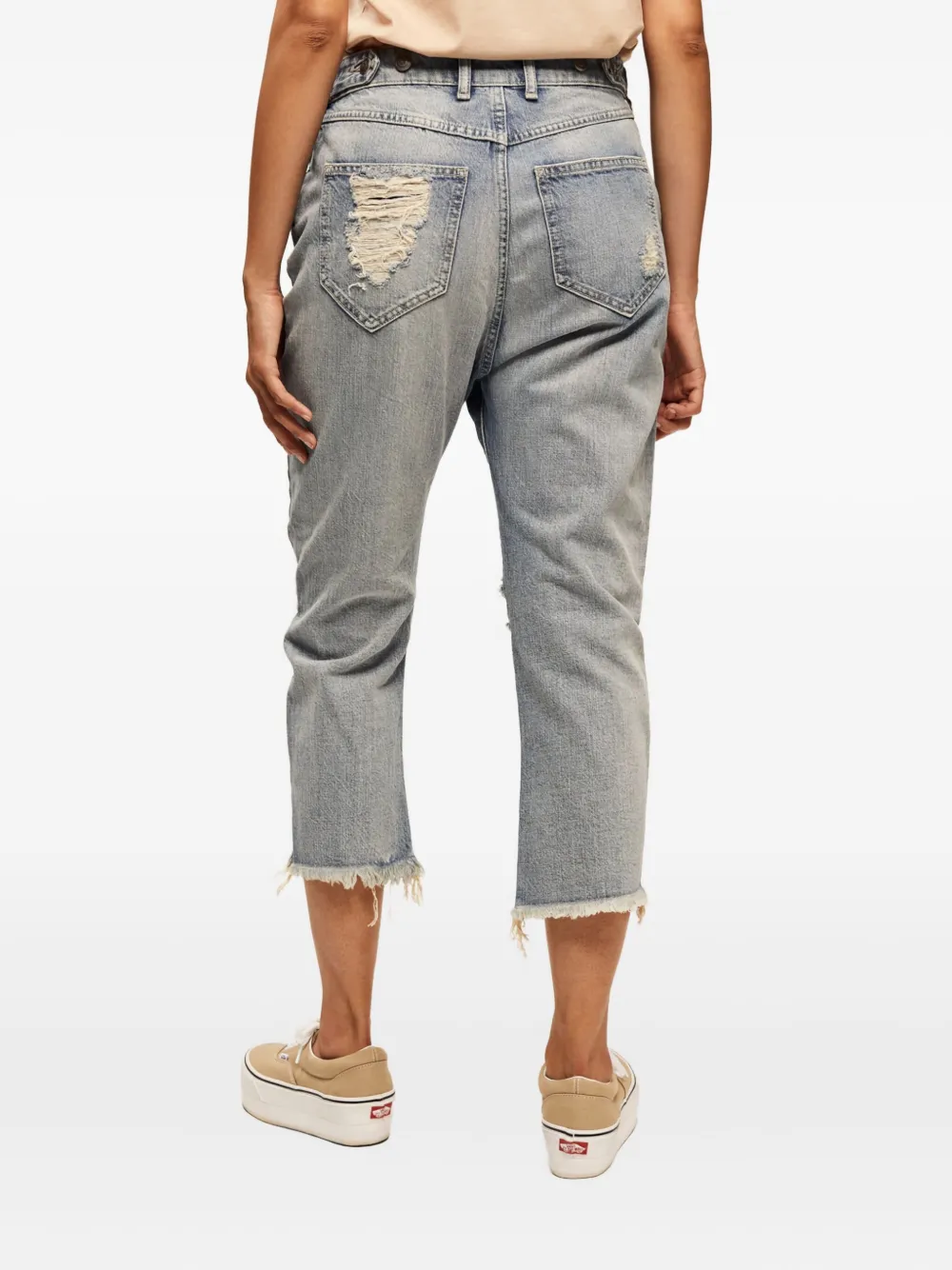 Ser.o.ya Omar Distressed Jeans In Blue