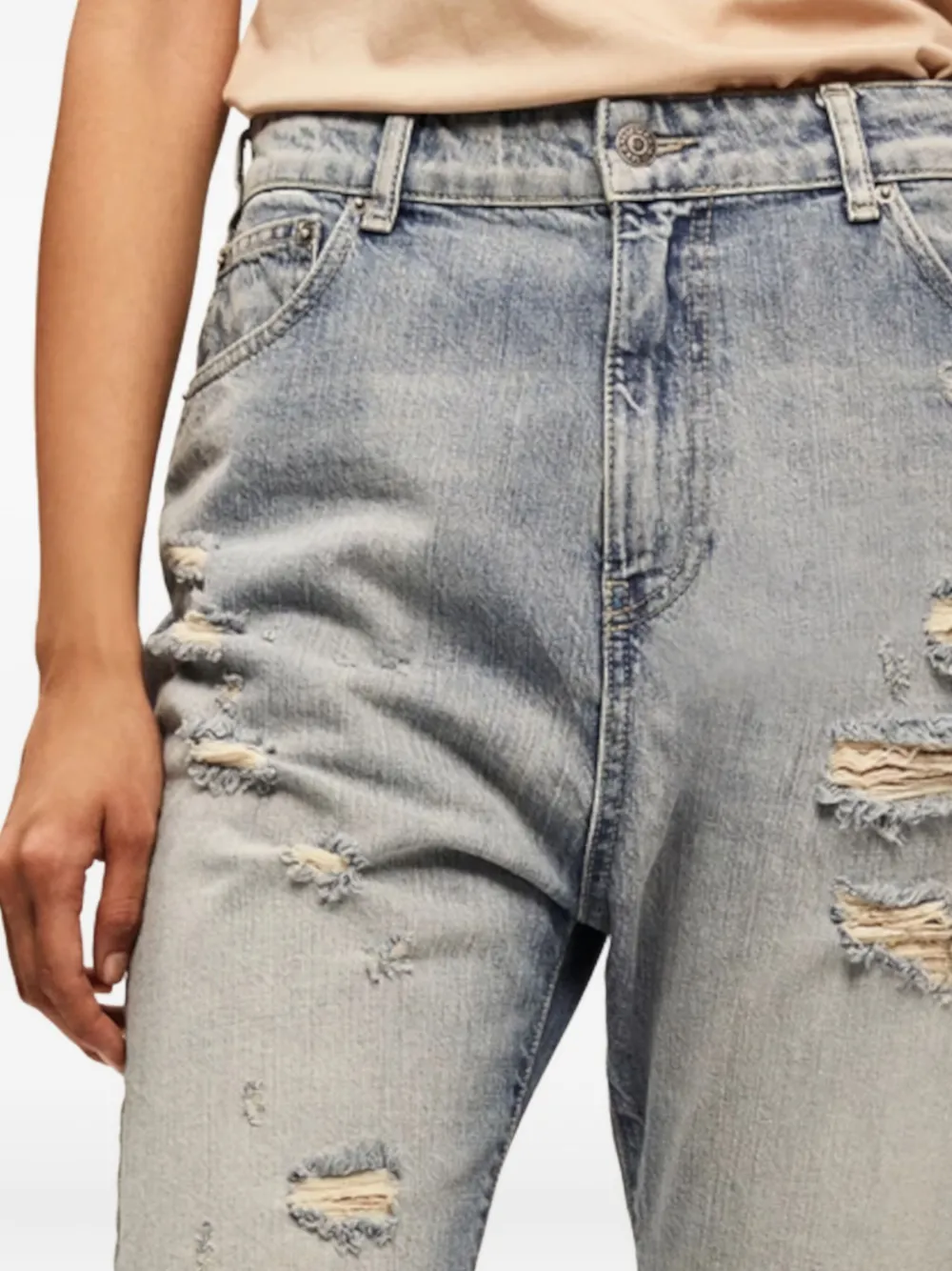 Ser.o.ya Omar Distressed Jeans In Blue