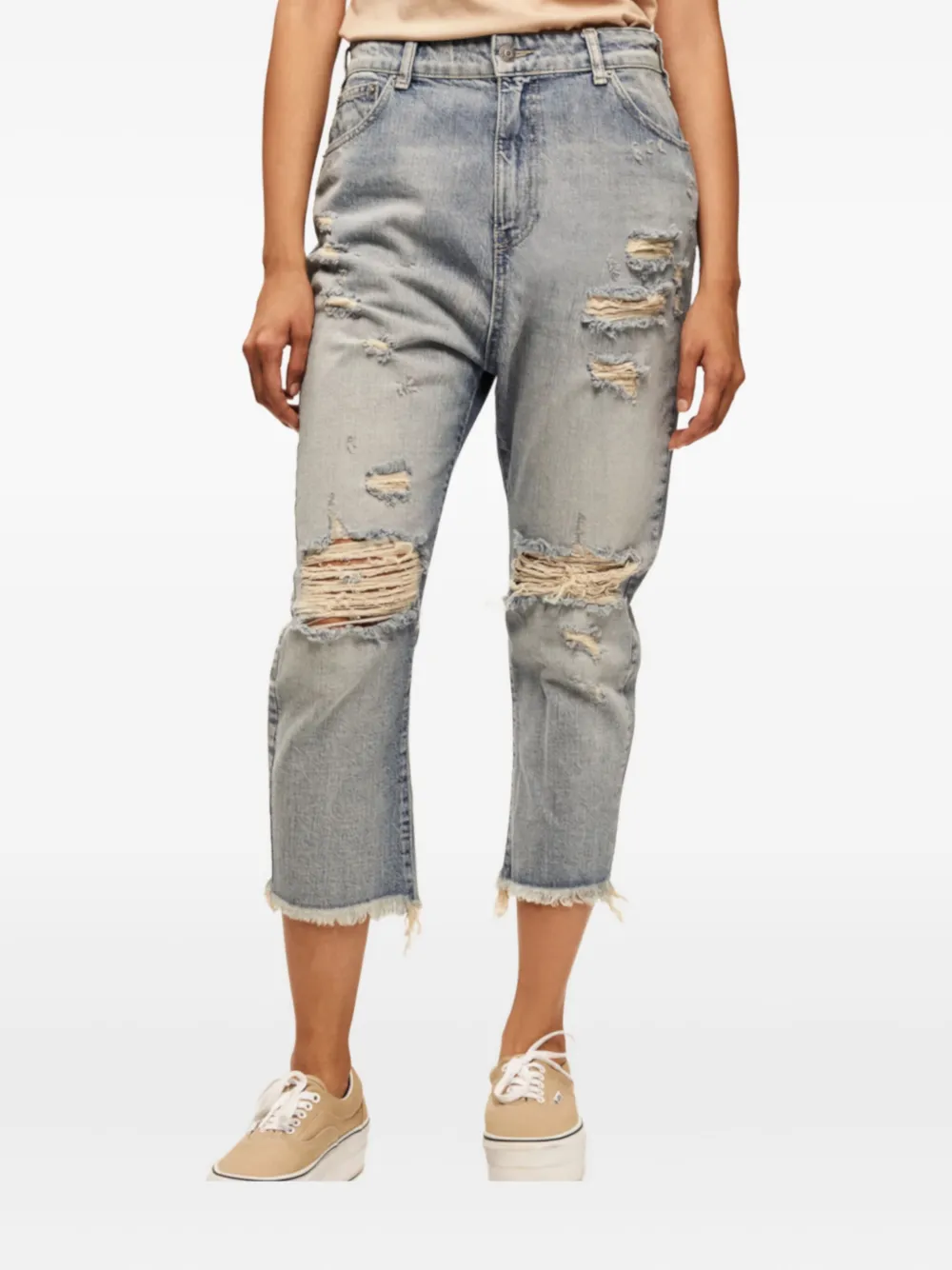 Ser.o.ya Omar Distressed Jeans In Blue