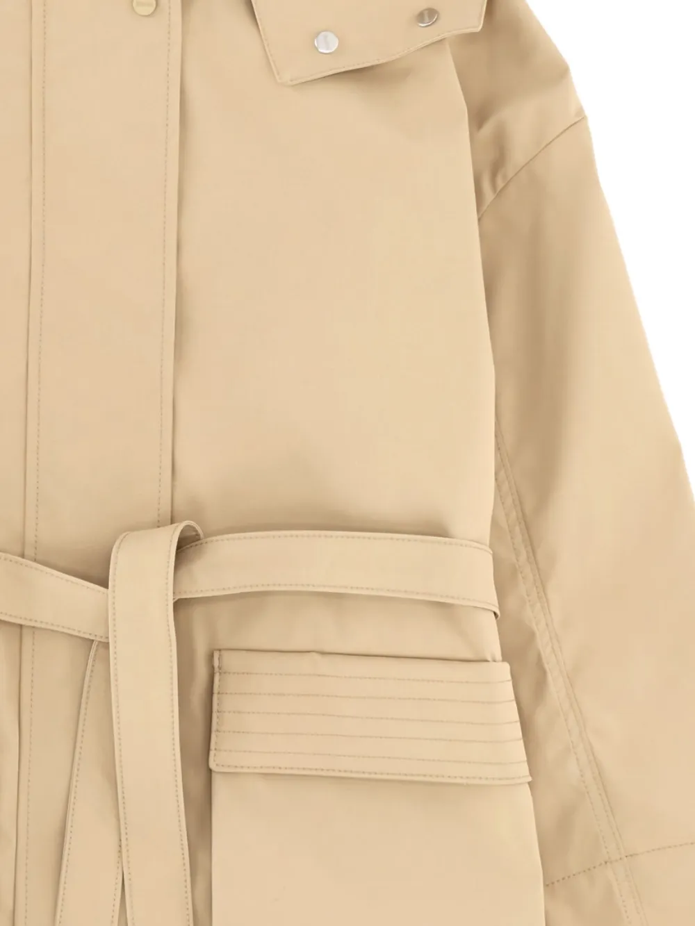 Herno Laminar parka met riem Beige