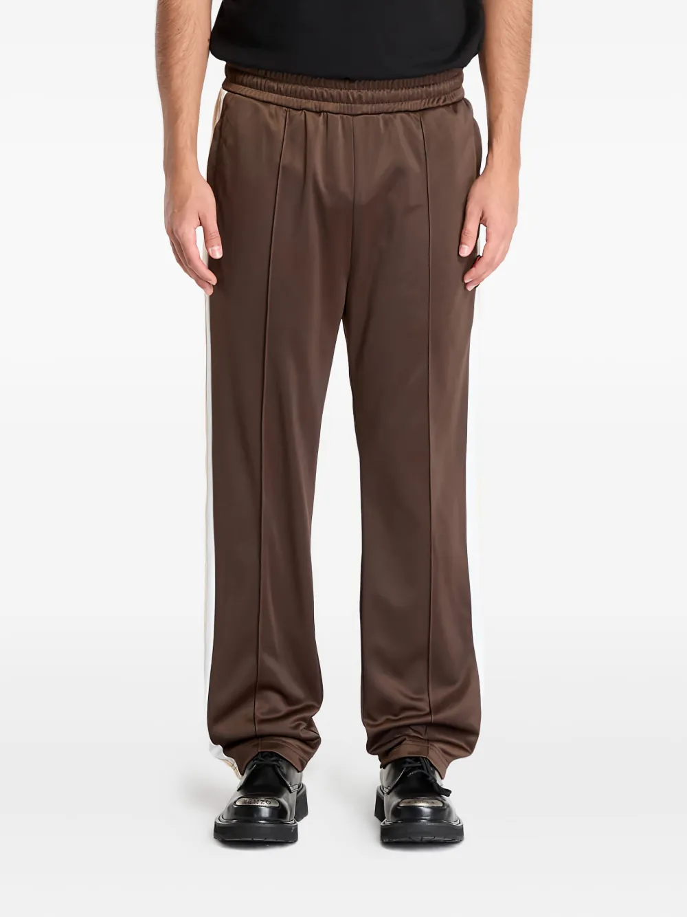 Billionaire Boys Club - Ice Cream Running Dog pleated track pants | Brown | Image 1