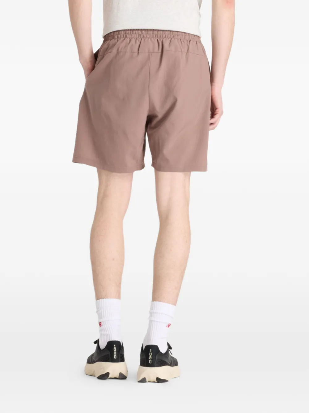 New Balance Shorts met logodetail Bruin