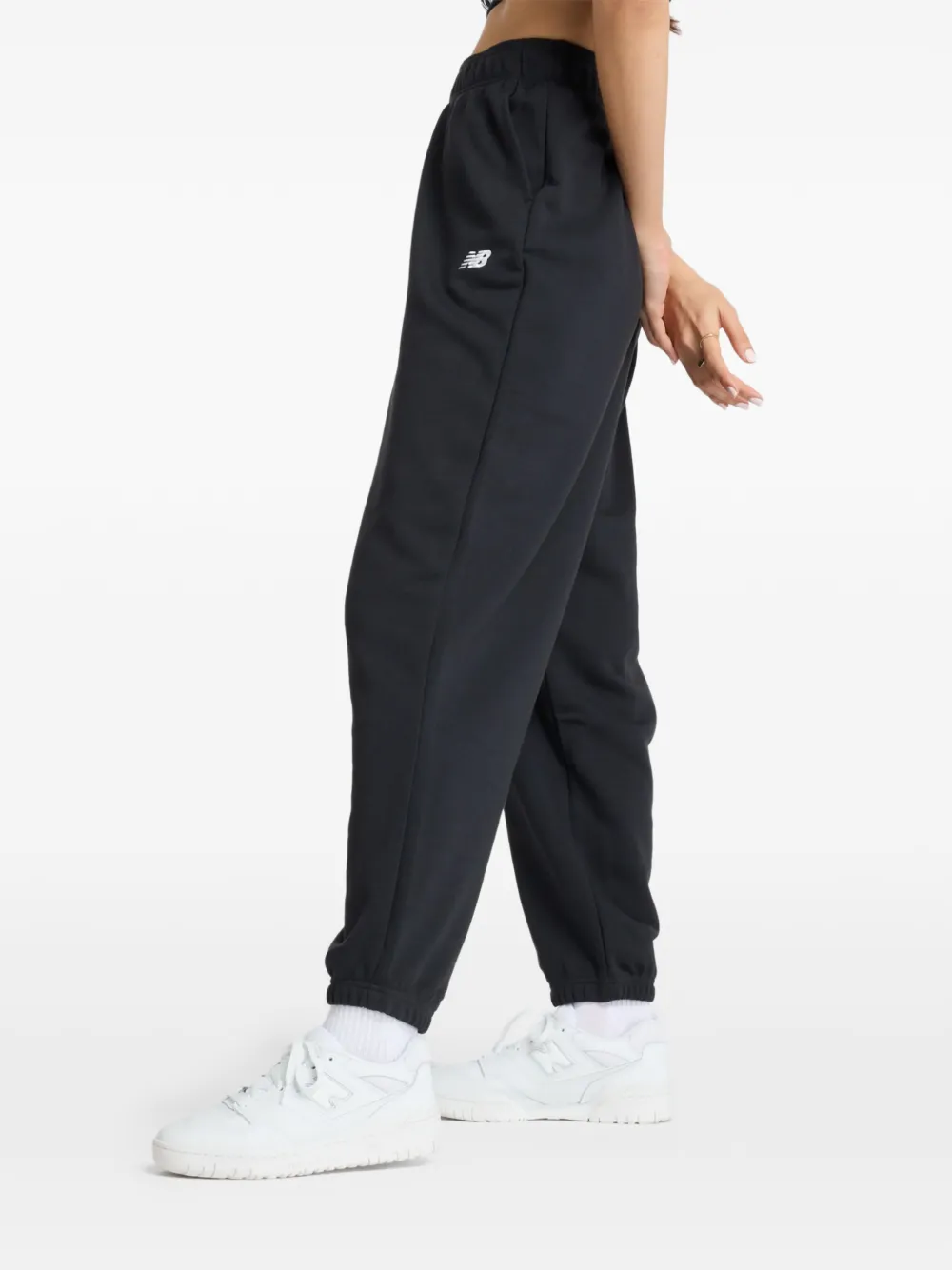 New Balance logo-detail joggers - Nero