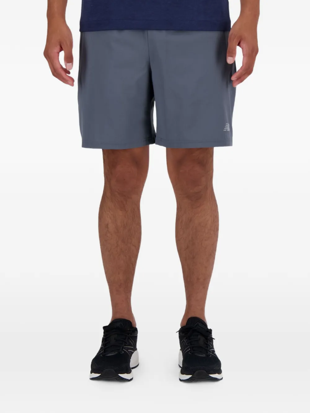 New Balance Costume da bagno con logo - Grigio