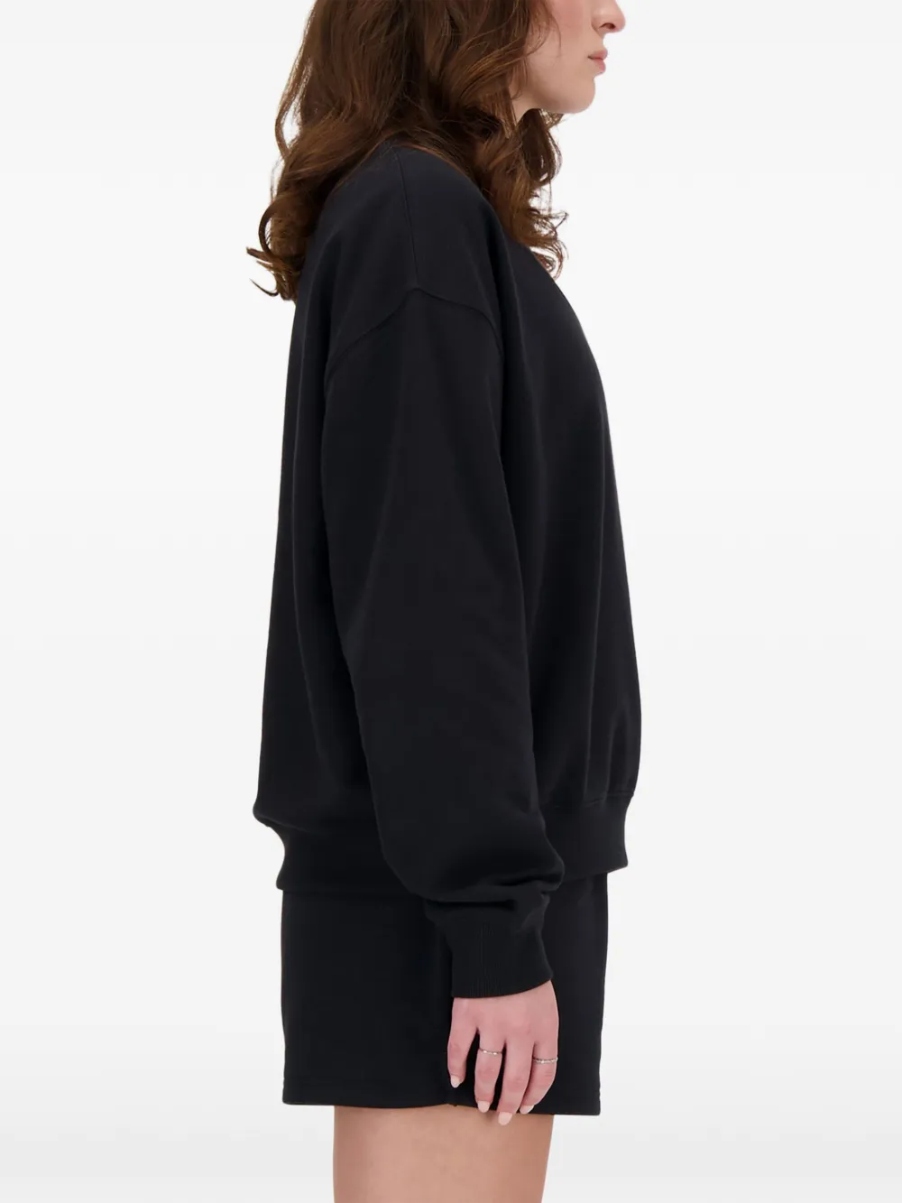 New Balance Sweater met ronde hals Zwart
