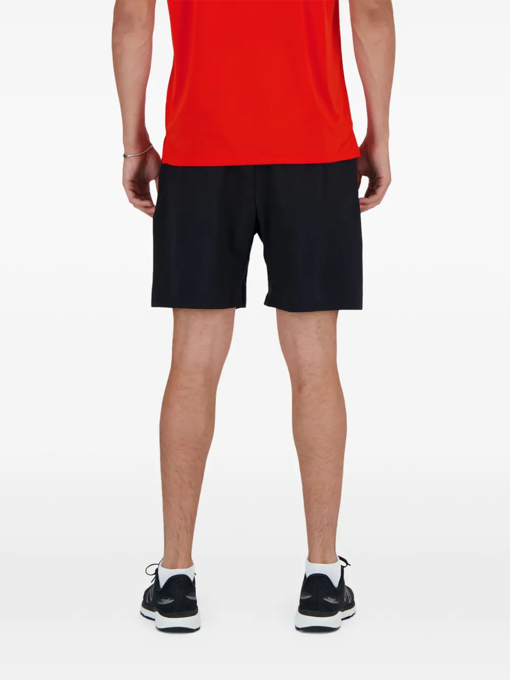 New Balance Shorts met logodetail Zwart