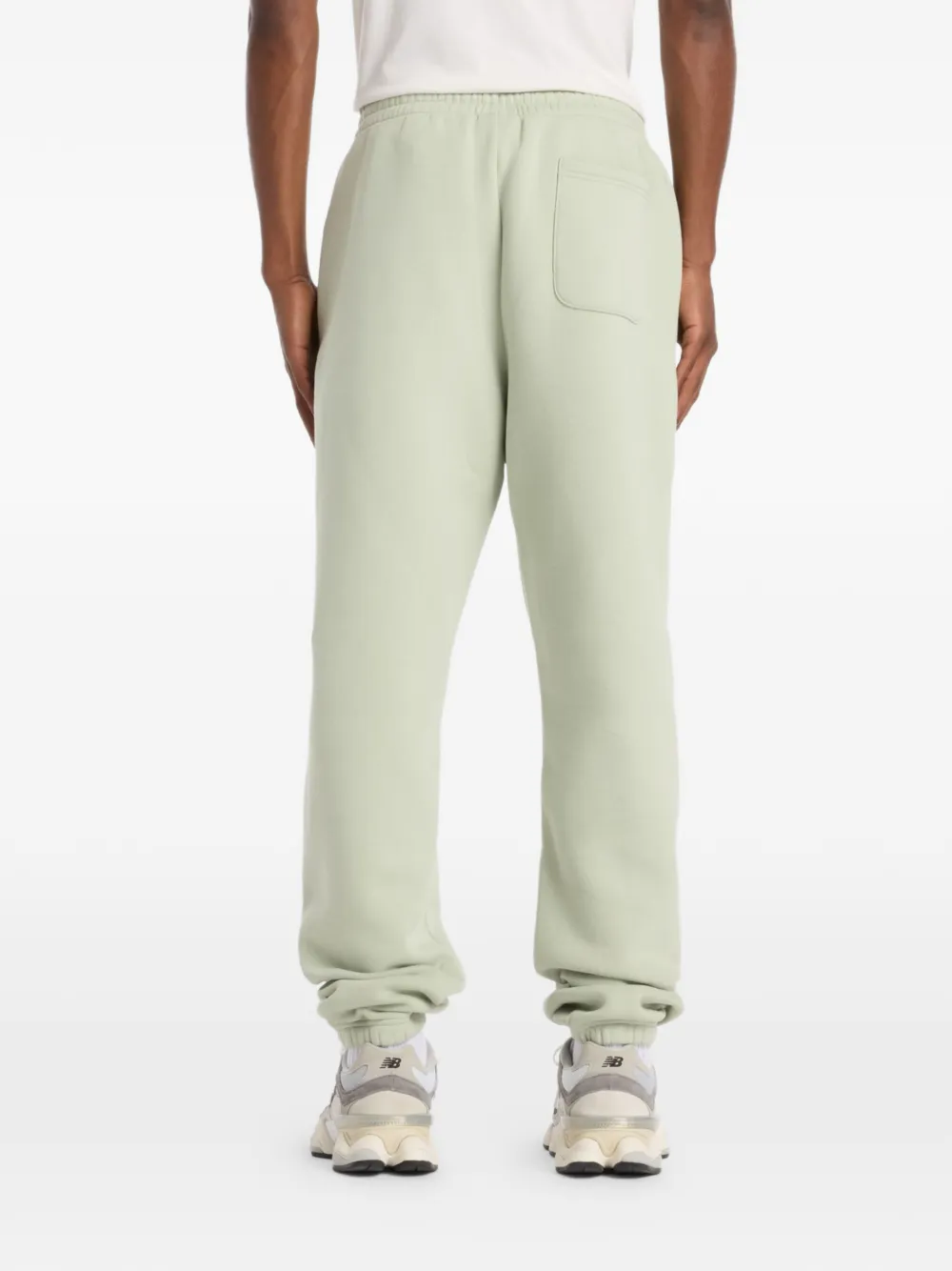 New Balance Joggingbroek met logodetail Groen