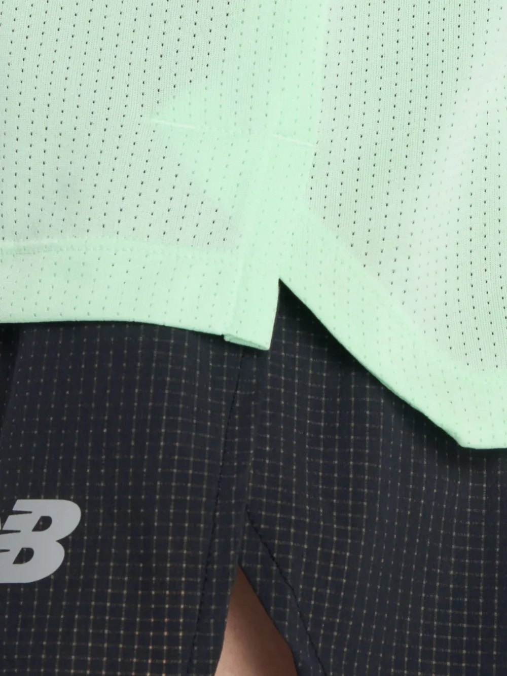 New Balance T-shirt met grafisch detail Groen