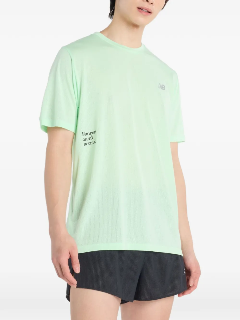 New Balance Hemd mit grafischem Print - Grün