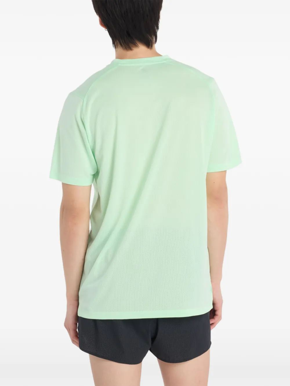 New Balance T-shirt met grafisch detail Groen