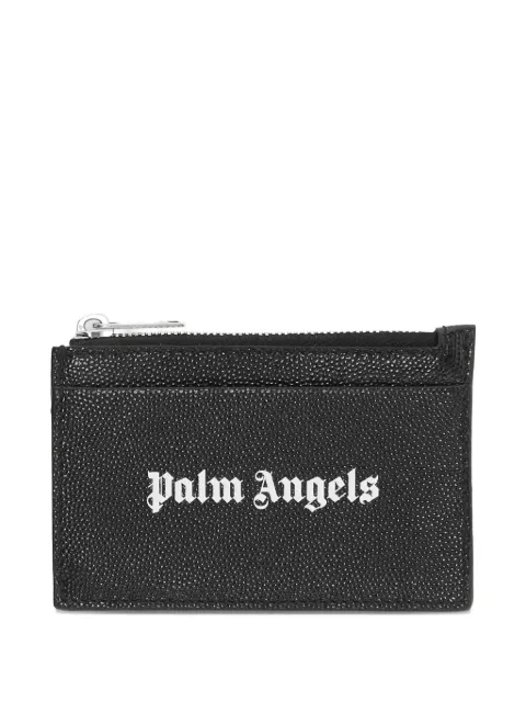 Palm Angels Kids logo-print cardholder