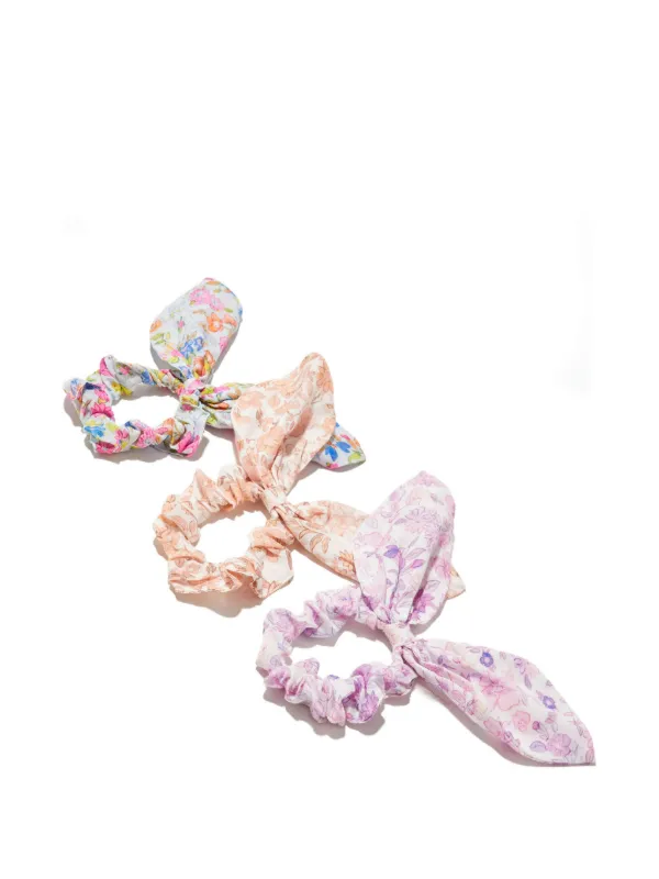 LOVESHACKFANCY Scrunchie LoveShackFancy + Penny Scrunchie 2-Set main image 4