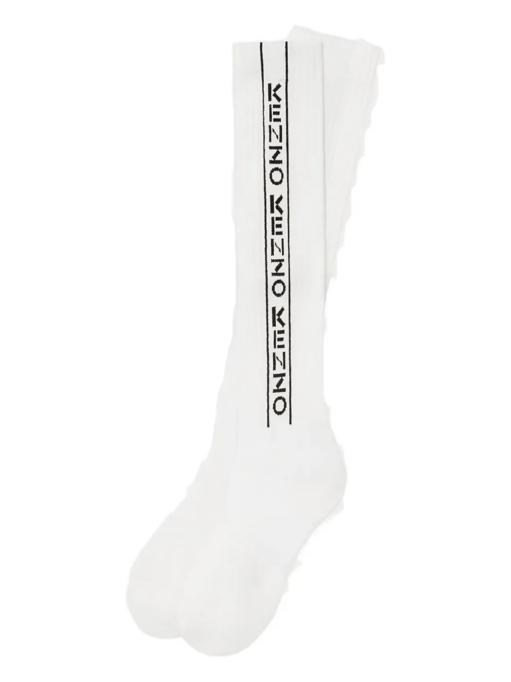 Kenzo logo-embellishment socks - Bianco