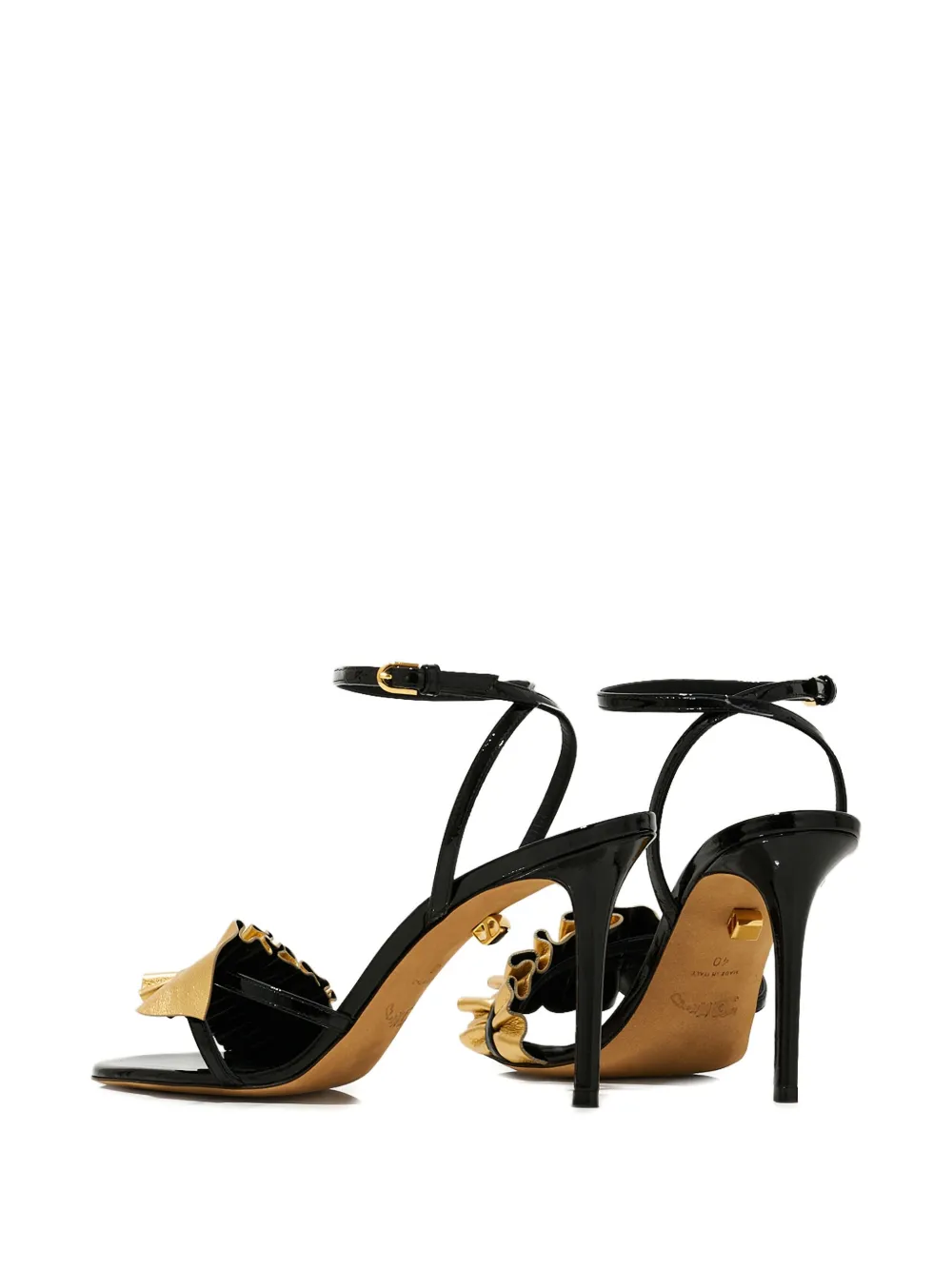 Maison Skorpios 95mm Almudena Sandals In Black