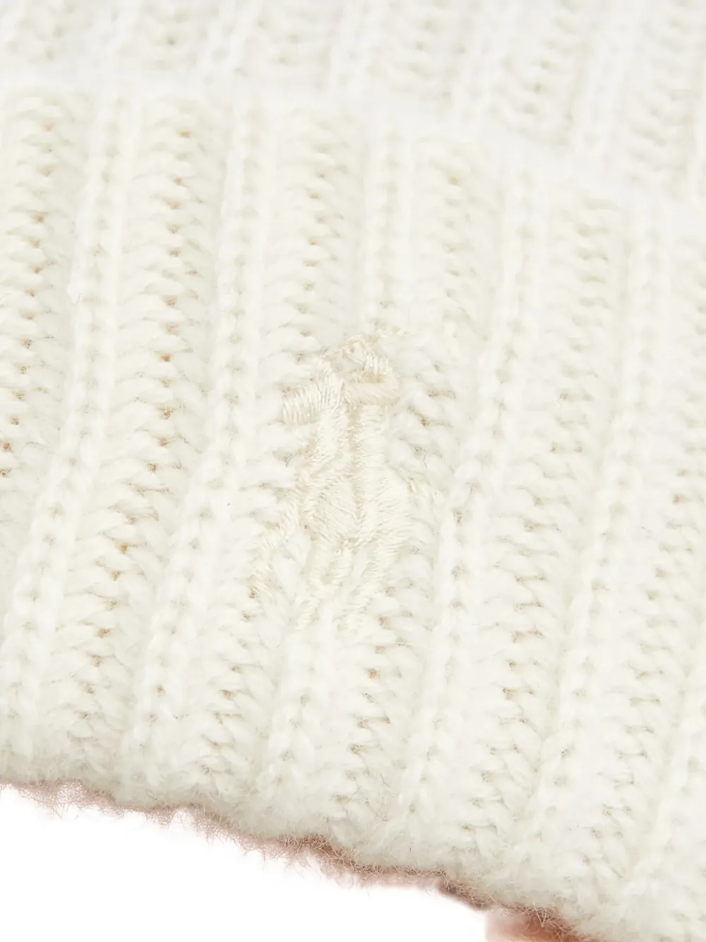 Polo Ralph Lauren logo-embroidered beanie - Beige