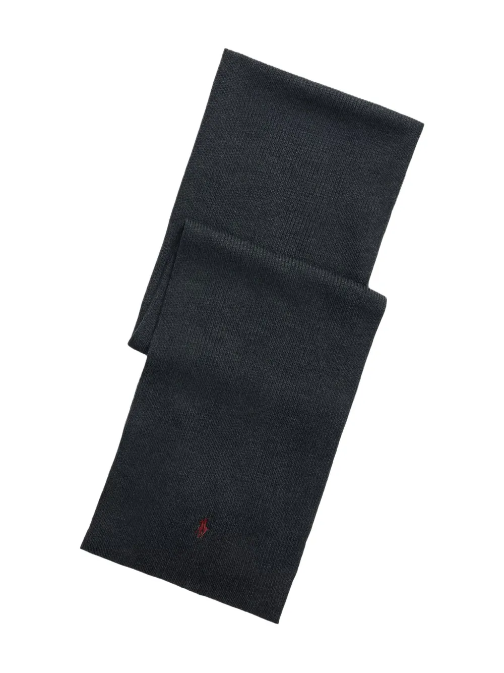 Polo Ralph Lauren Polo Pony Scarf In Black