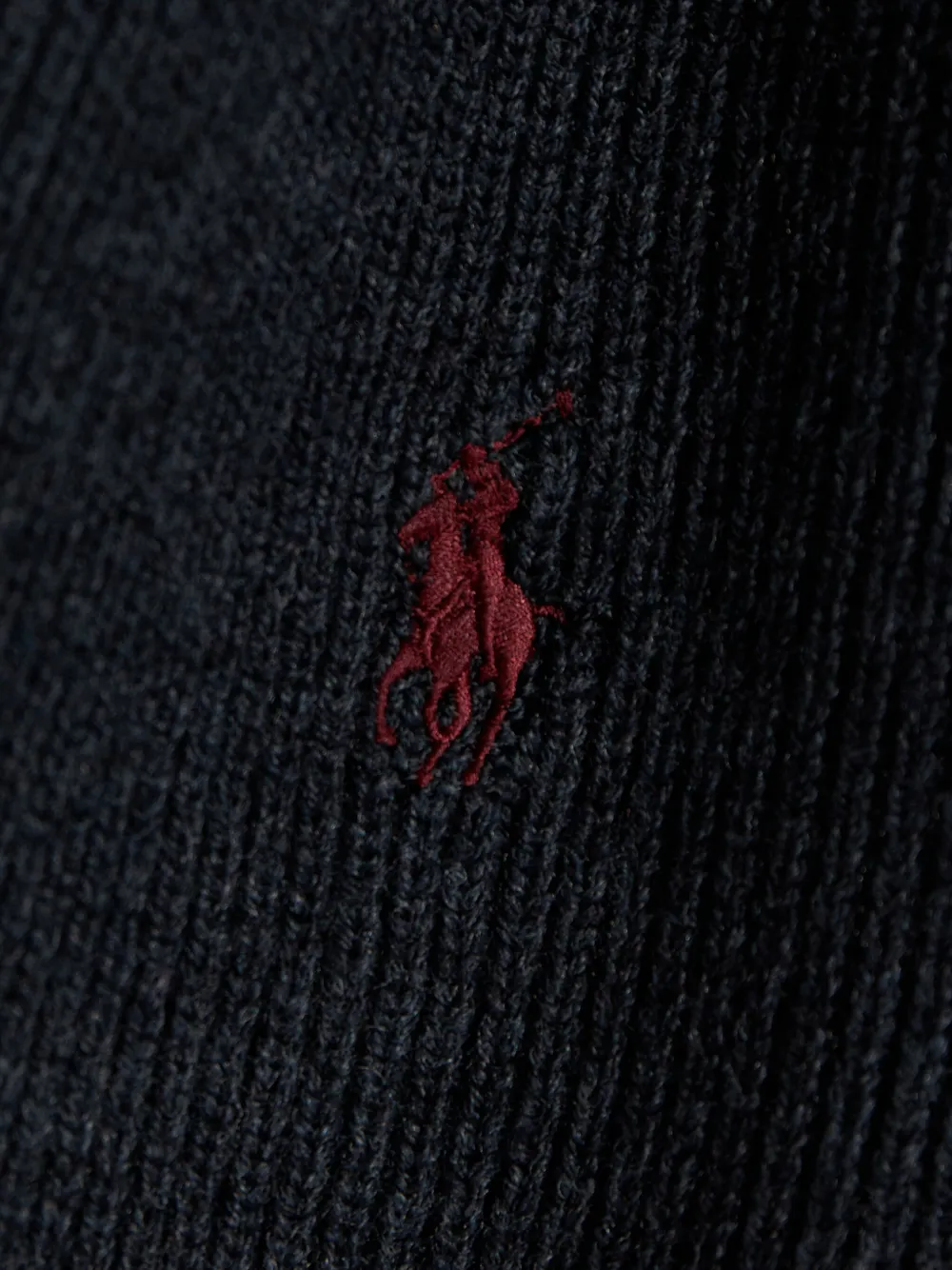 Polo Ralph Lauren Polo Pony Scarf In Black