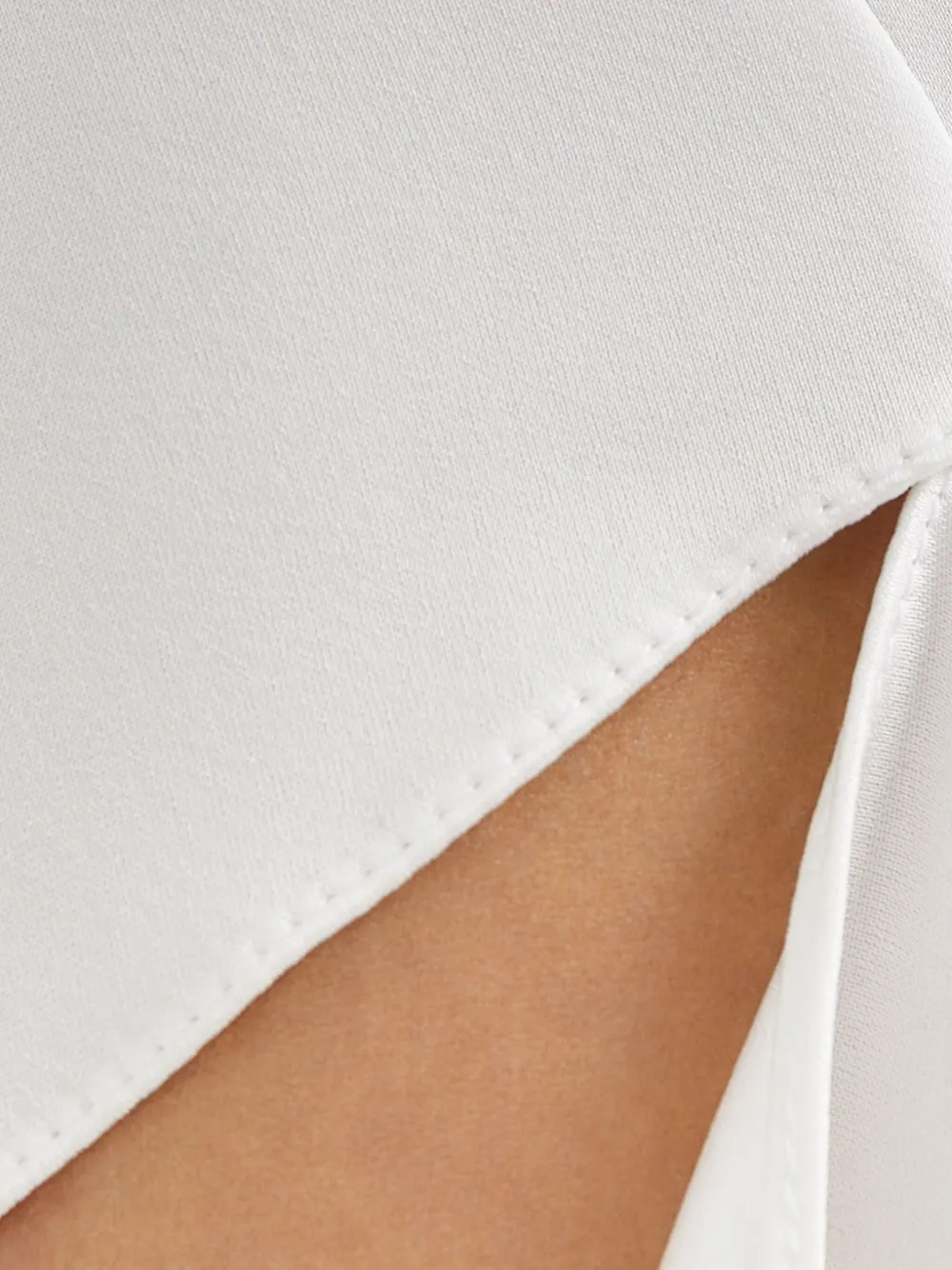 Cowl-Neck Asymmetric Dress