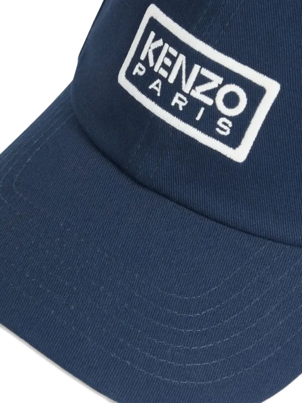 Kenzo Kids Honkbalpet met logopatch Blauw