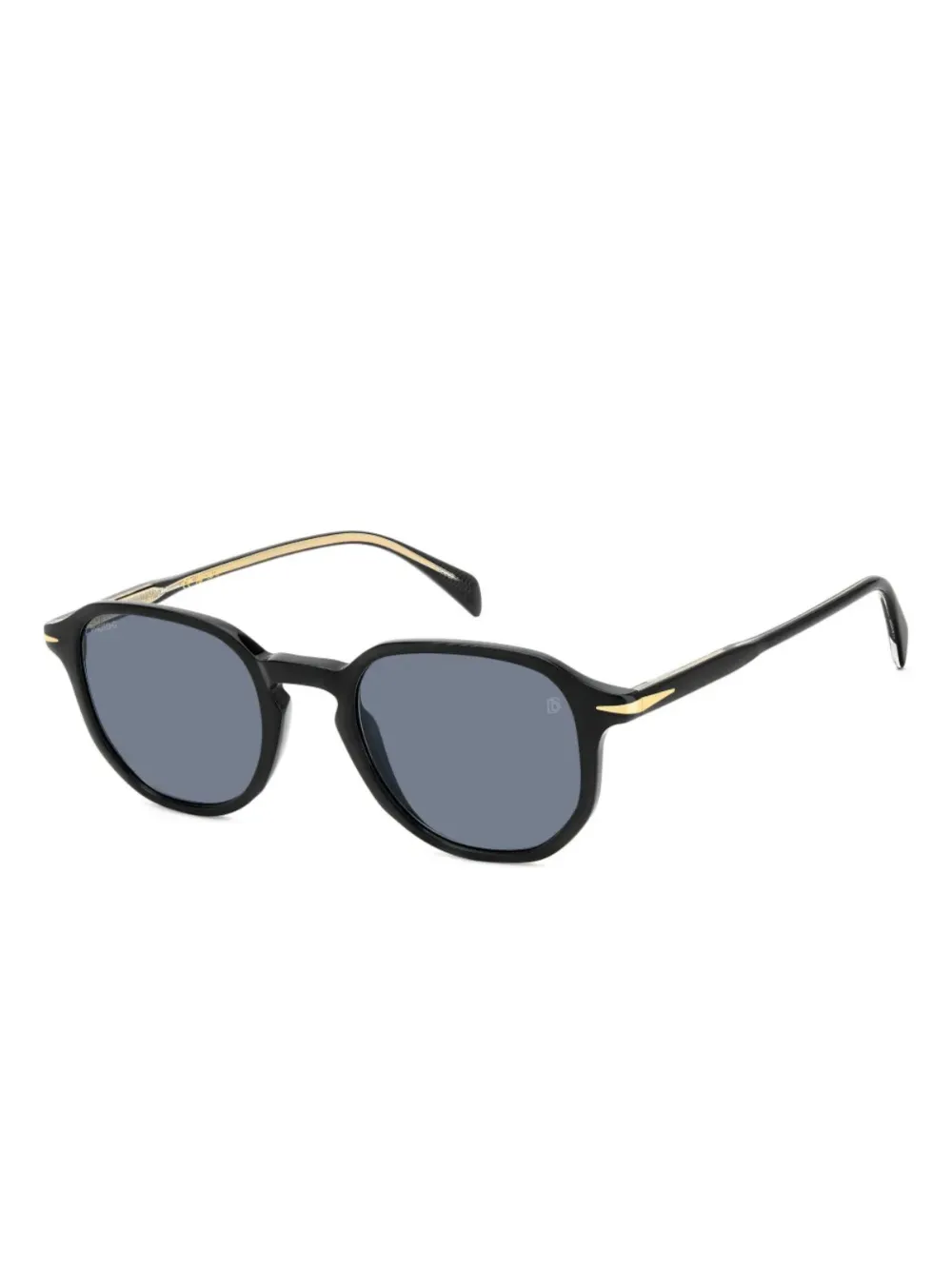 Eyewear by David Beckham round frame DB1140S sunglasses - ブルー Eyewear by David Beckham round frame DB1140S sunglasses - ブルー