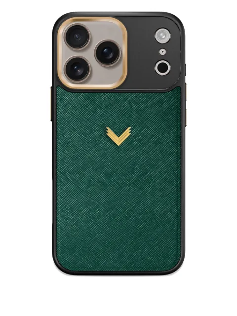 VELANTE Montserrat iPhone 17 Pro Saffiano-leather phone case