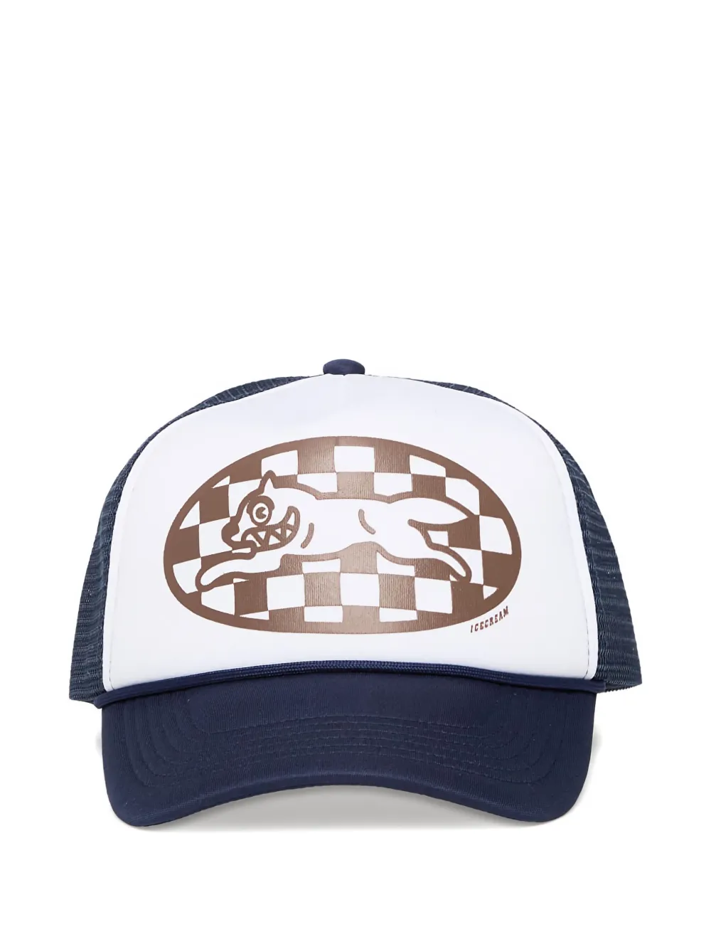 Billionaire Boys Club - Ice Cream Checker Running Dog Trucker Cap In Multi