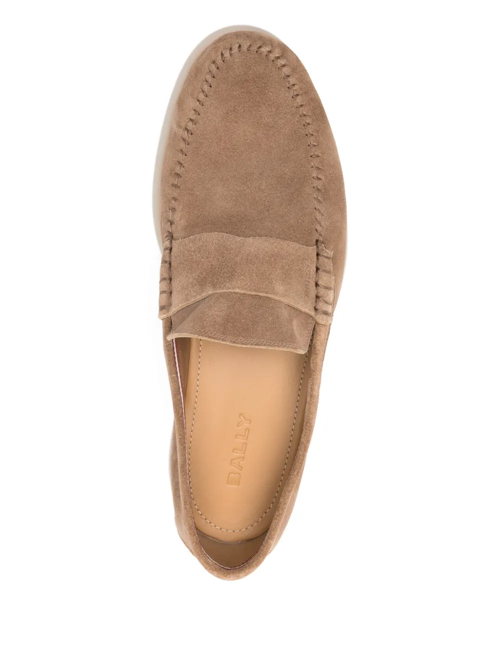 Bally Suède loafers Bruin