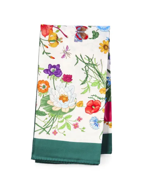 Gucci flora-print scarf