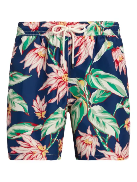 Ralph Lauren Collection floral-print swim short